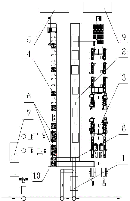 Wheel axle overhauling system