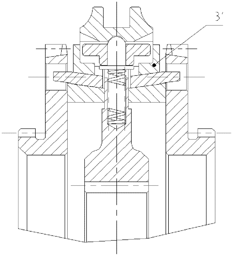 Lock ring type synchronization device and its synchronization method