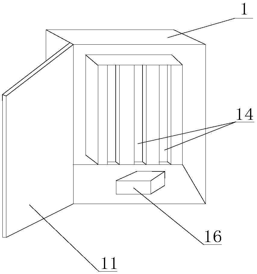 Wall hanging-type filter mounting device