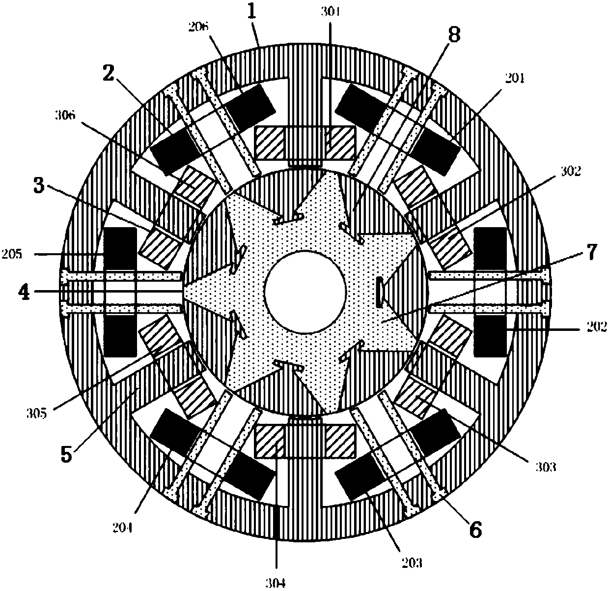 A Statically Sealed HTS Excitation Flux Switching Motor