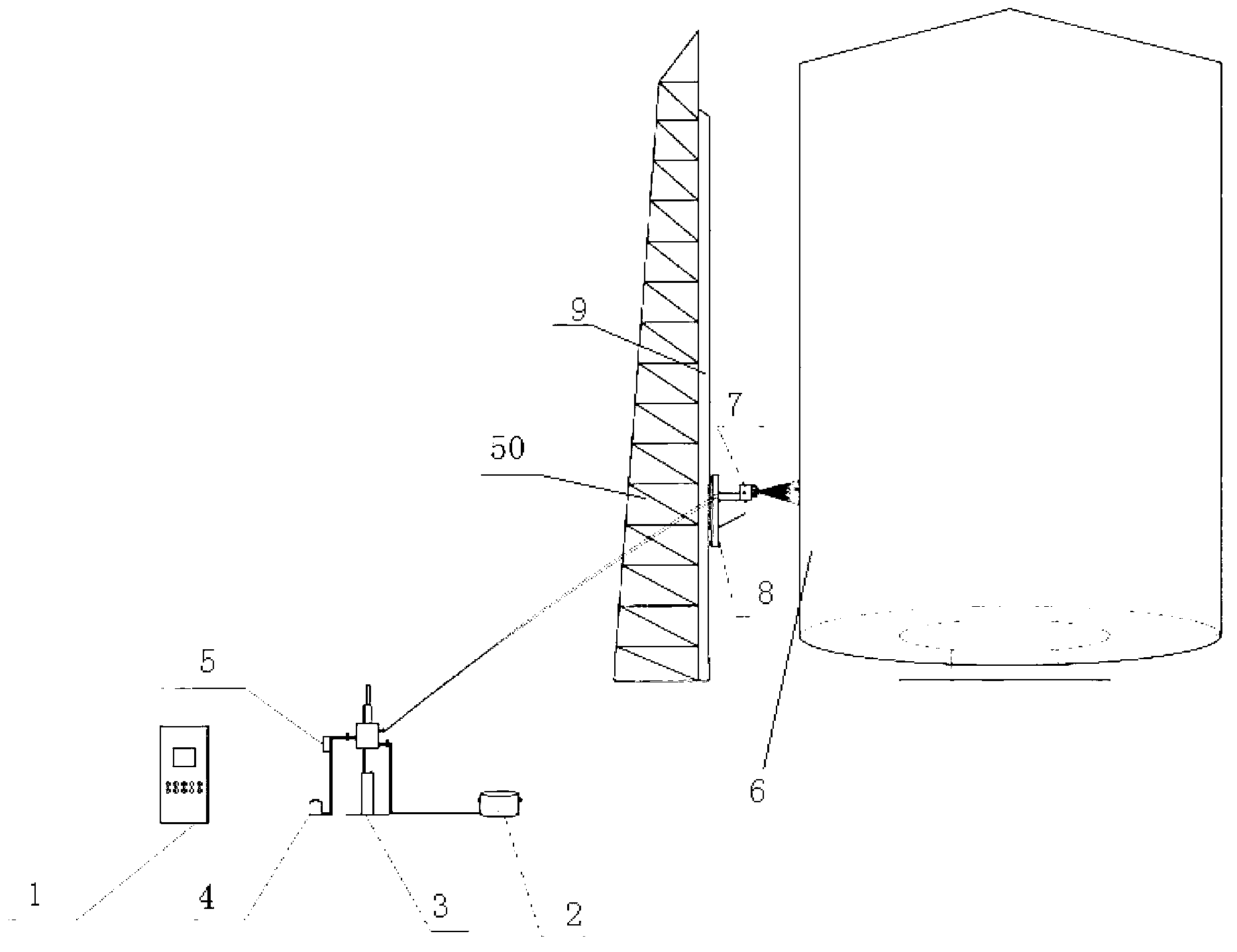 Glass reinforced plastic forming method and glass reinforced plastic forming system