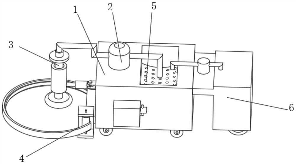 High-rise drainage device for building construction and using method thereof