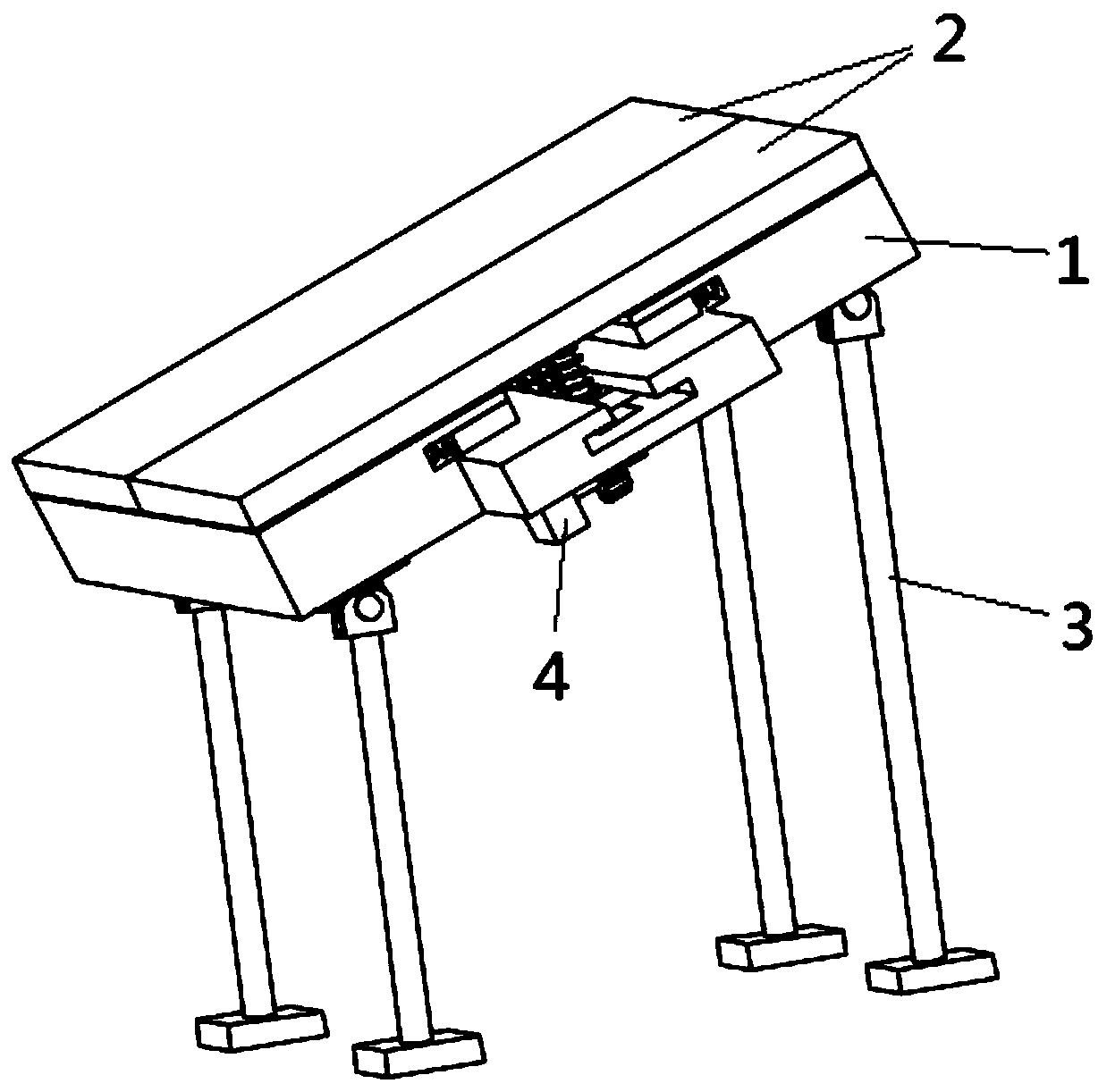 Intelligent teacher's desk for indoor conference