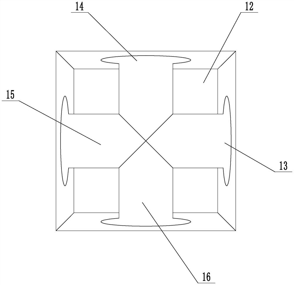 Overhead structure for floor heating installation