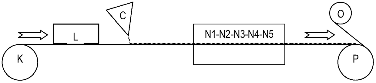 Composite material for producing an acoustic membrane