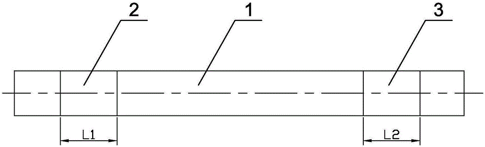 Self-lubricating high-precision composite shaft, manufacturing method, shield pump, motor and fan