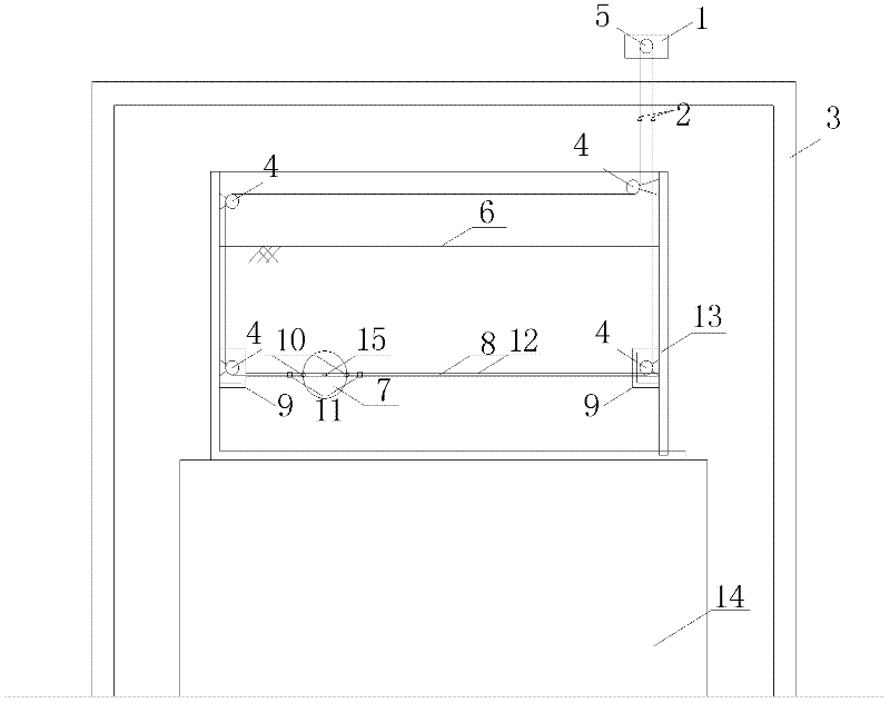 Test device for testing flow characteristics of liquefied sand and test method