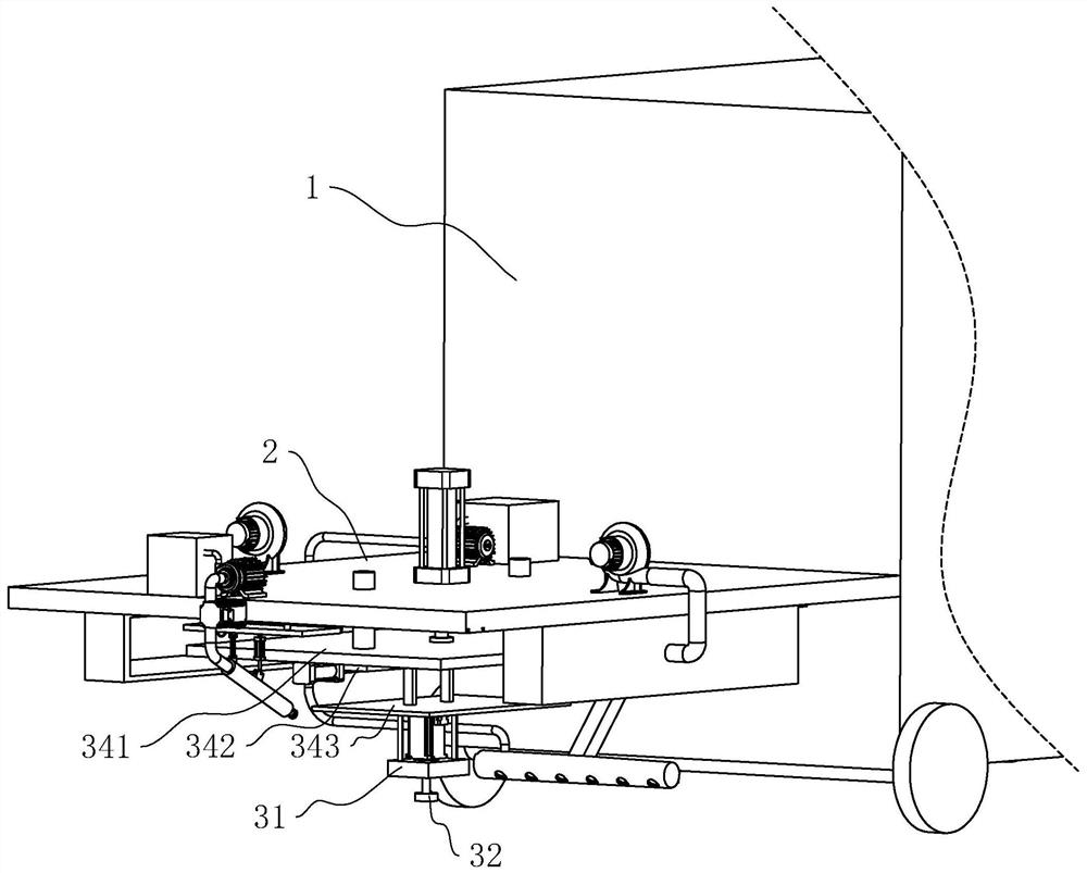 Municipal road marking cleaning device