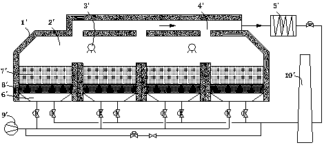 A gas oxidation combustion utilization method based on desulfurization and dehydration pretreatment