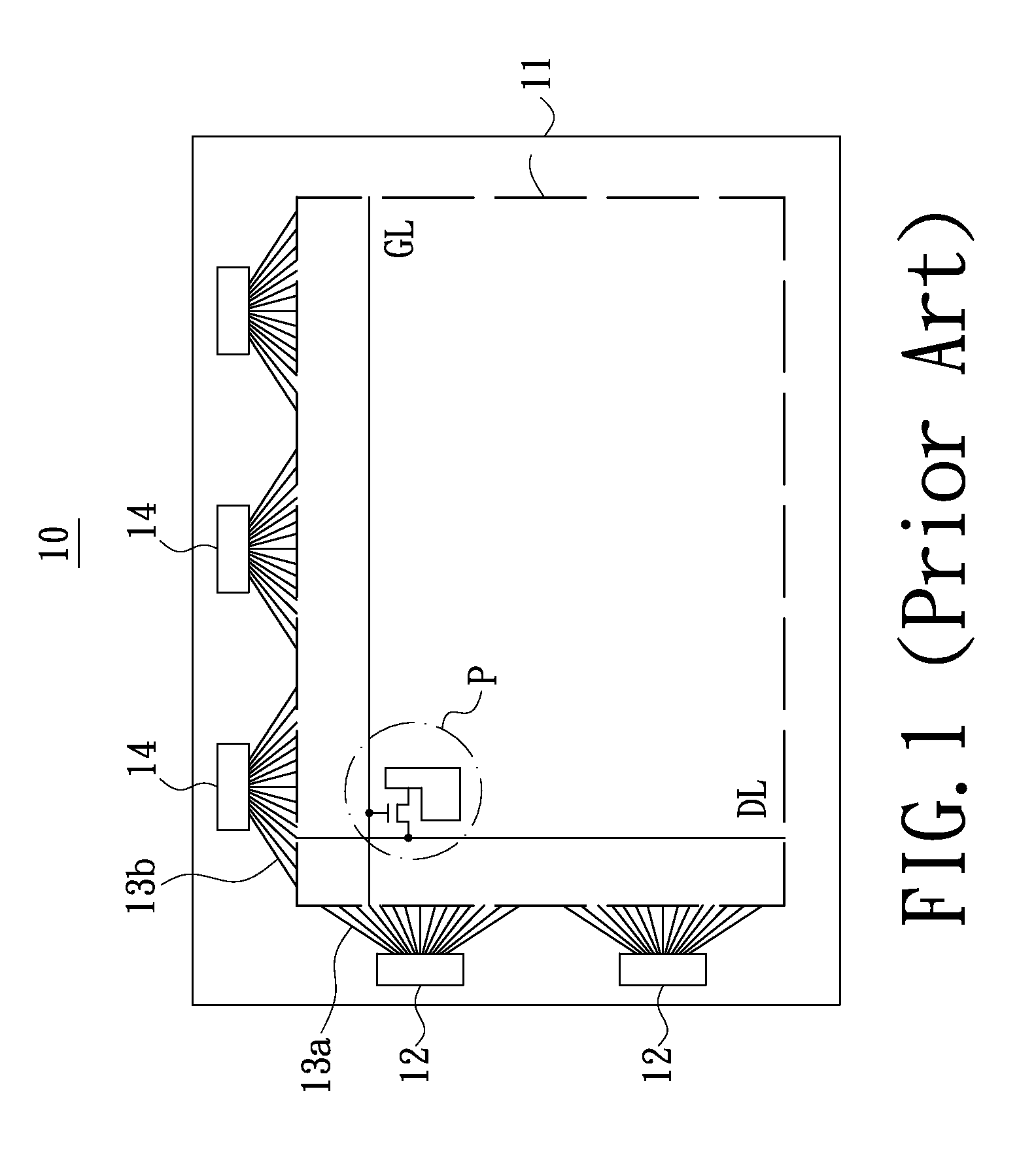 Display integrated circuit chip