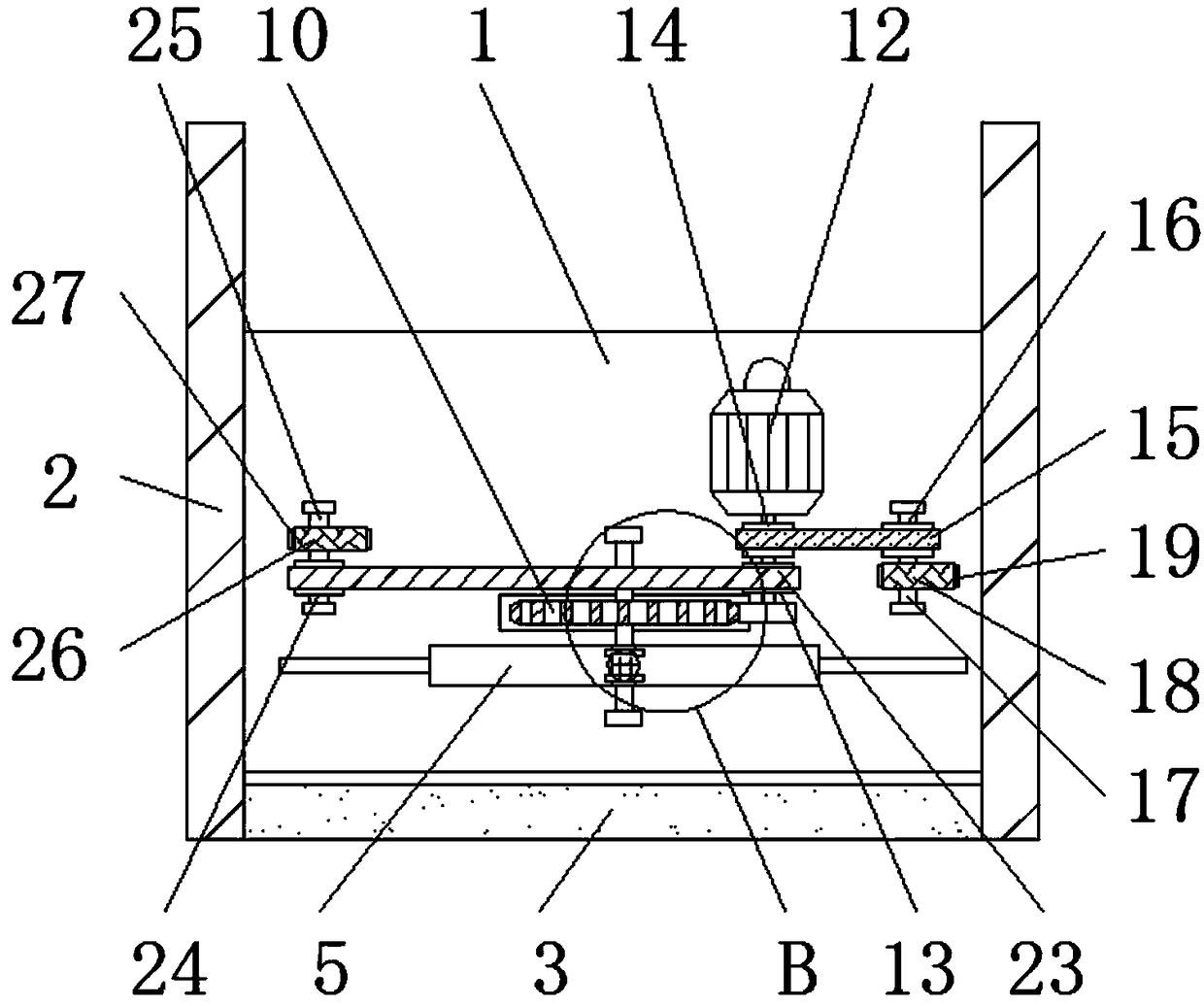 Winding device with anti-deformation function for production of automobile air conditioner hose