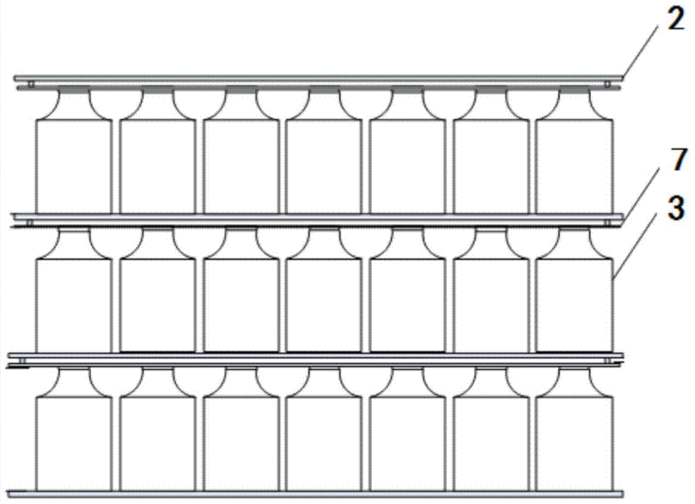 A variable-spectrum tissue culture rack with high light energy utilization