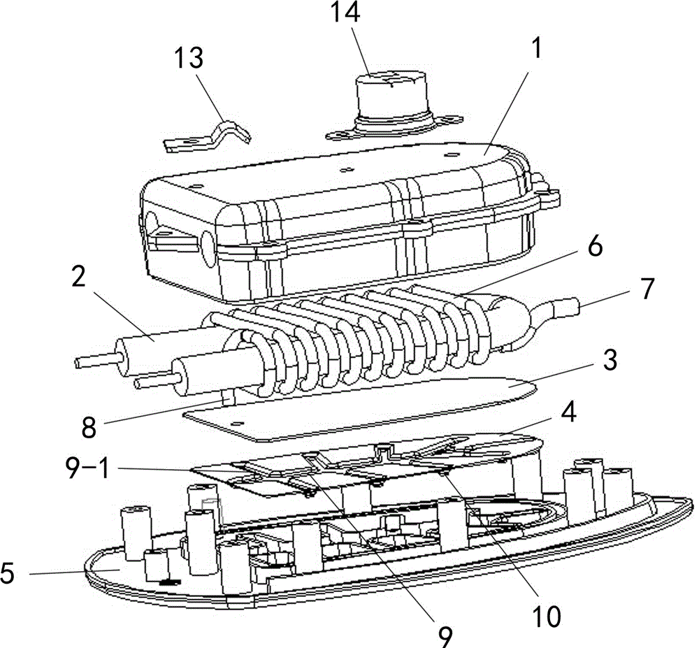 A steam atomization device