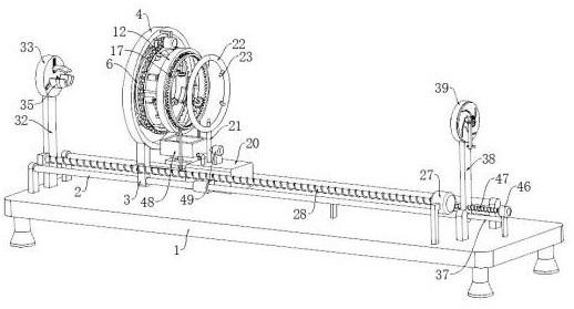 Automatic packaging equipment for pipe film coating