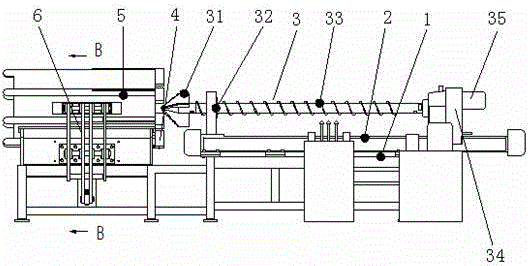 Cast workpiece inner cavity automatic sand cleaning machine