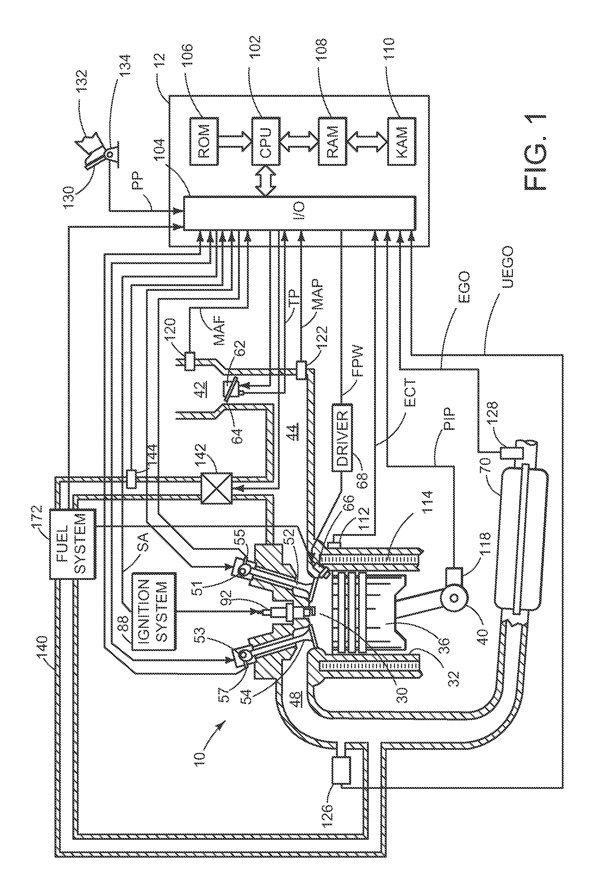 Multi-cylinder internal combustion engine and method for operating a multi-cylinder internal combustion engine