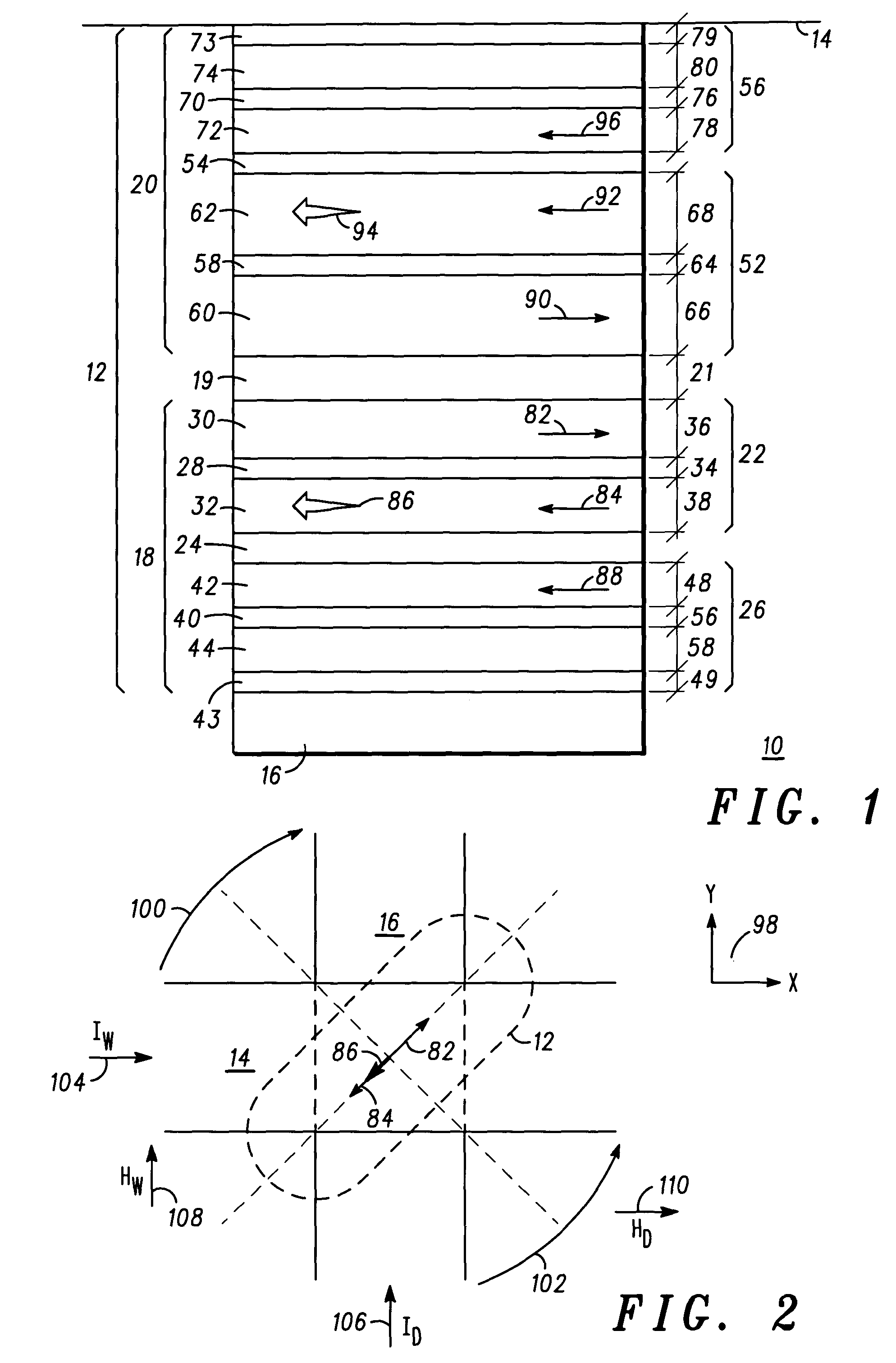 Method of writing to a multi-state magnetic random access memory cell