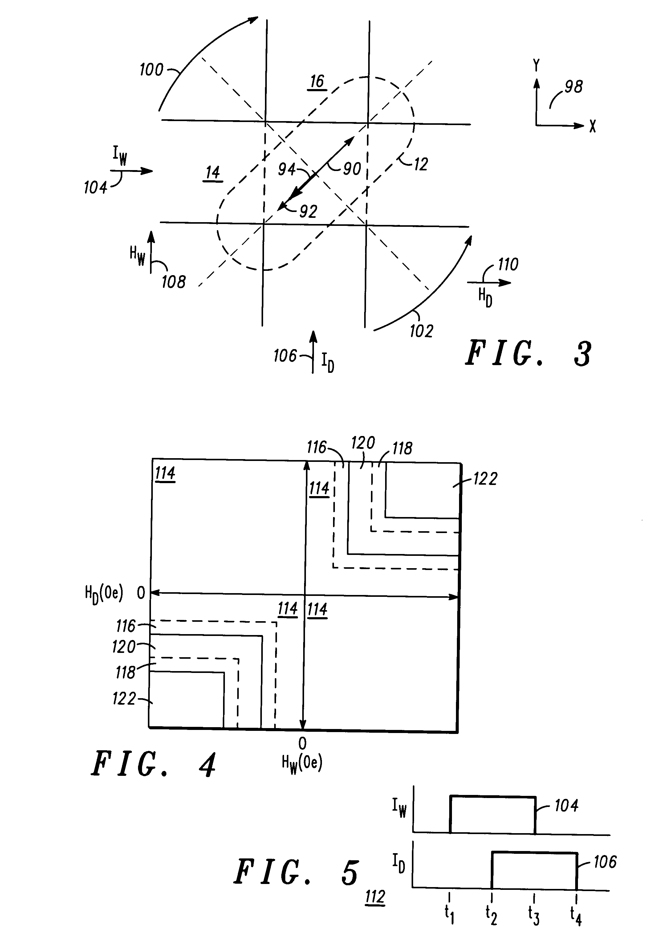 Method of writing to a multi-state magnetic random access memory cell