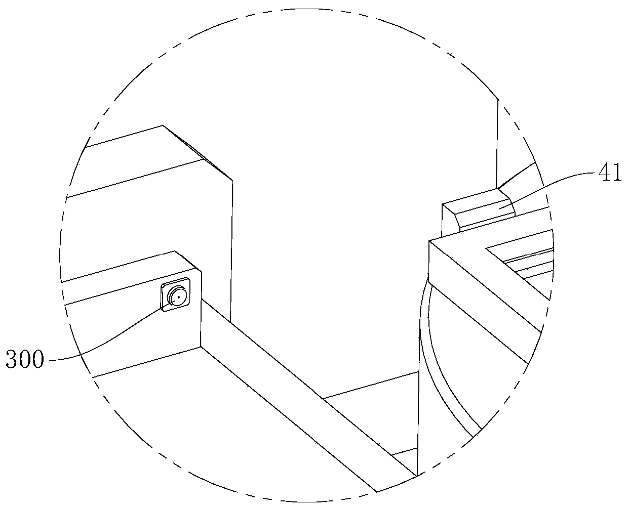 Automatic edge covering device for aluminum alloy doors and windows and using method