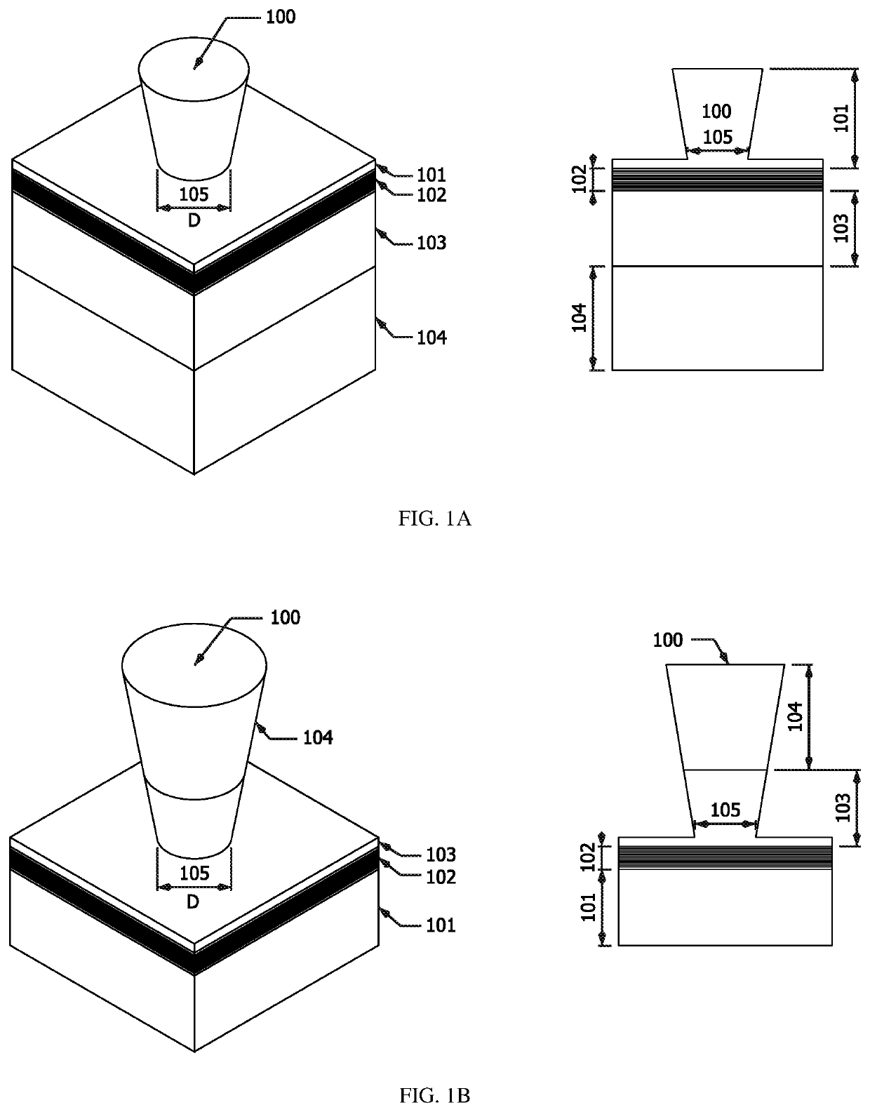 Strain-inducing nanostructures for spectral red-shifting of light emitting devices