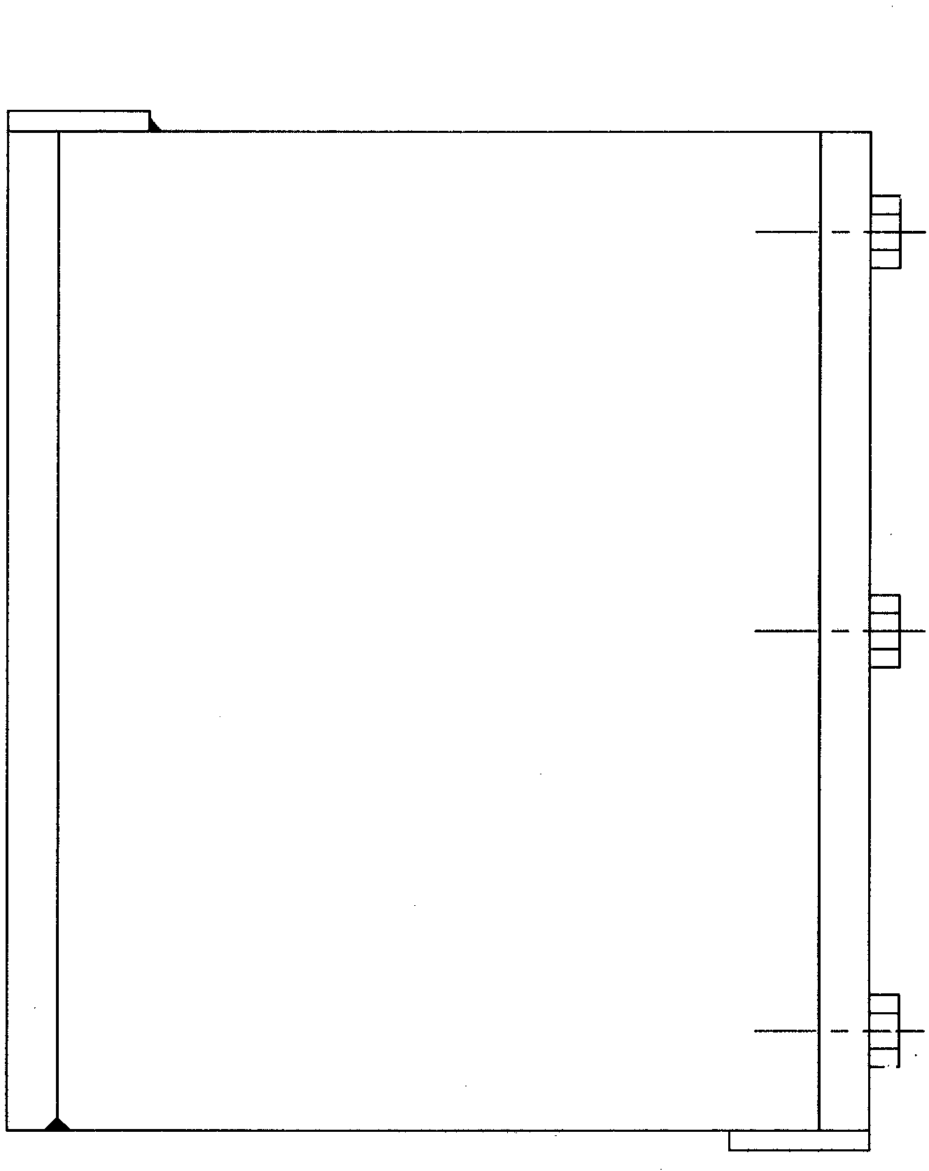 Welding fixture and welding process for magnetic medium box