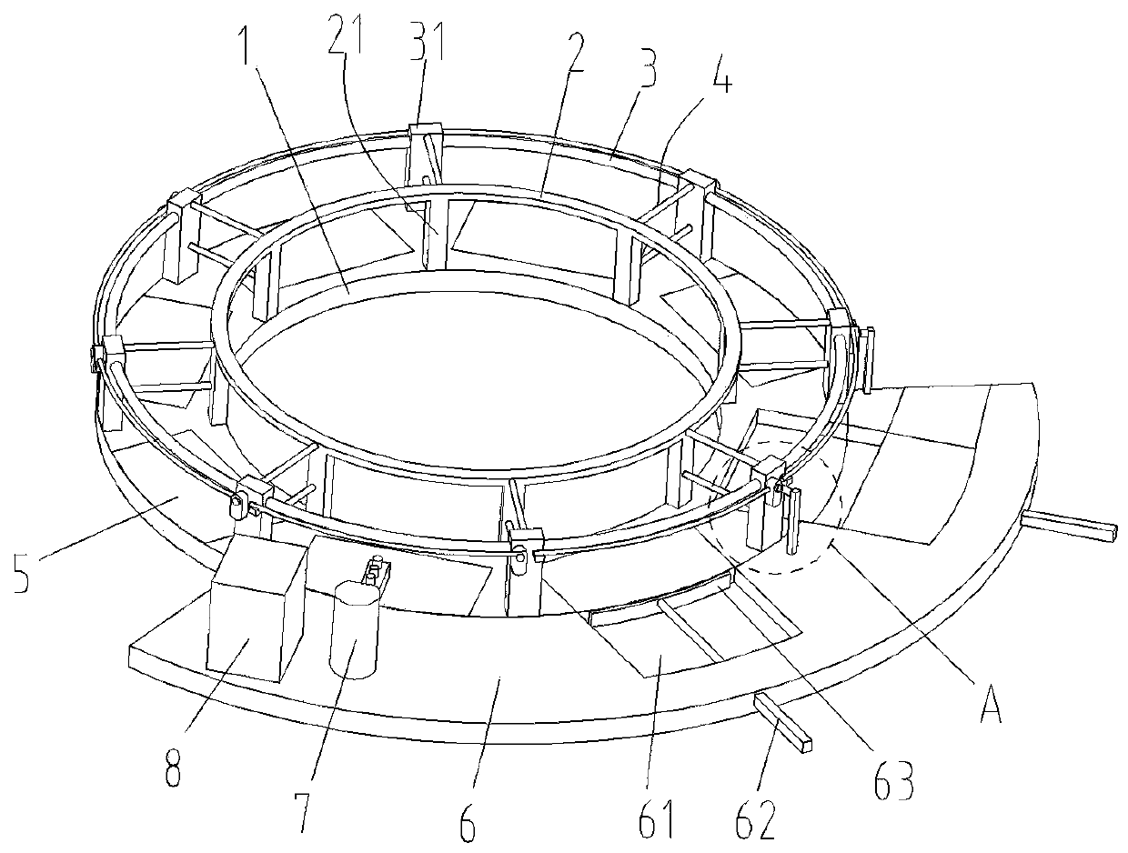 Rotating disk type milking robot