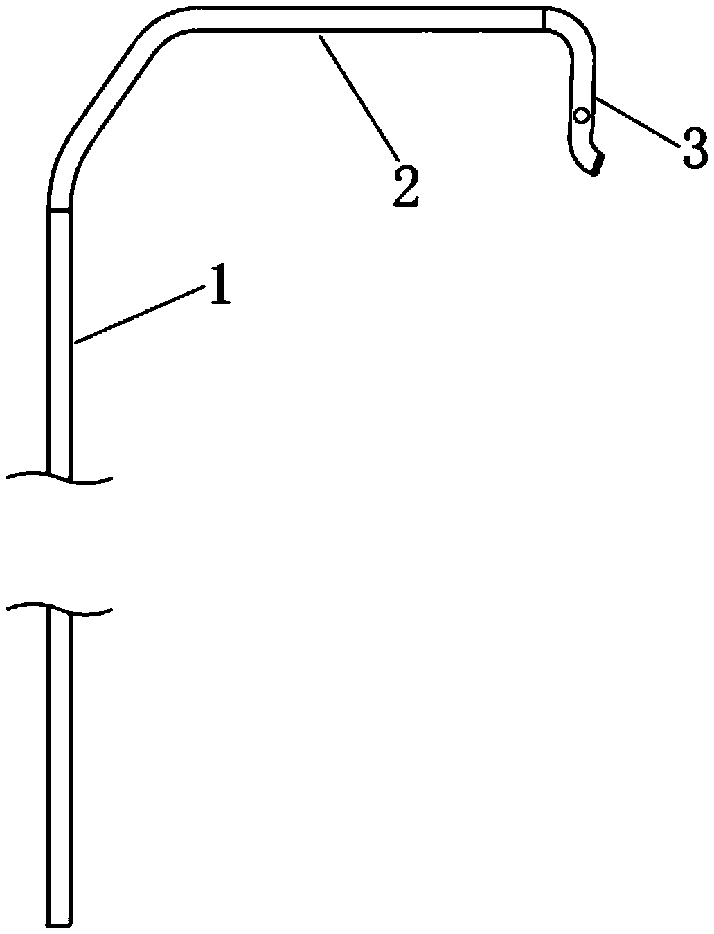 Transradial artery and coronary arteriography catheter and use method thereof