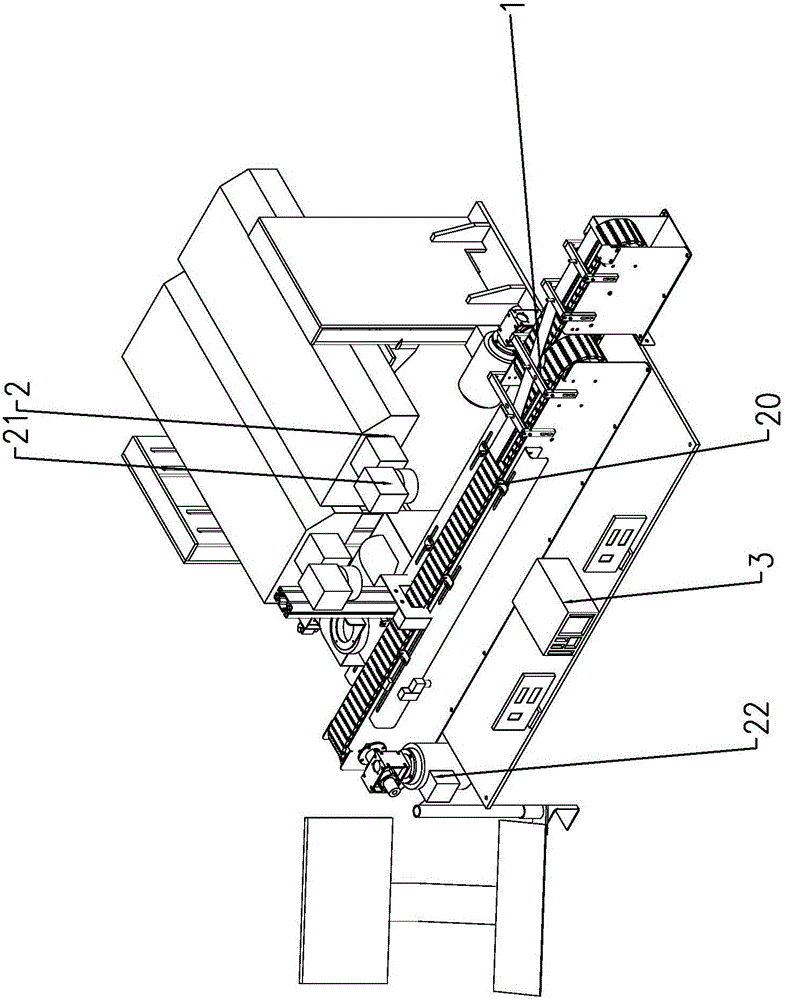 Differential-lid-separating multi-head laser bottle lid flying marking device