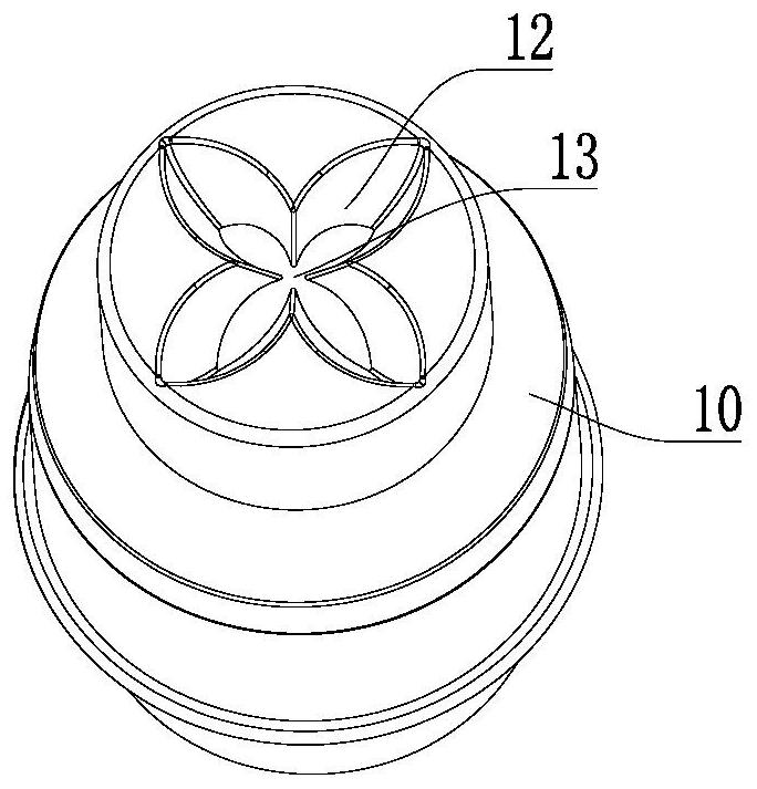 Spraying water outlet device and shower head