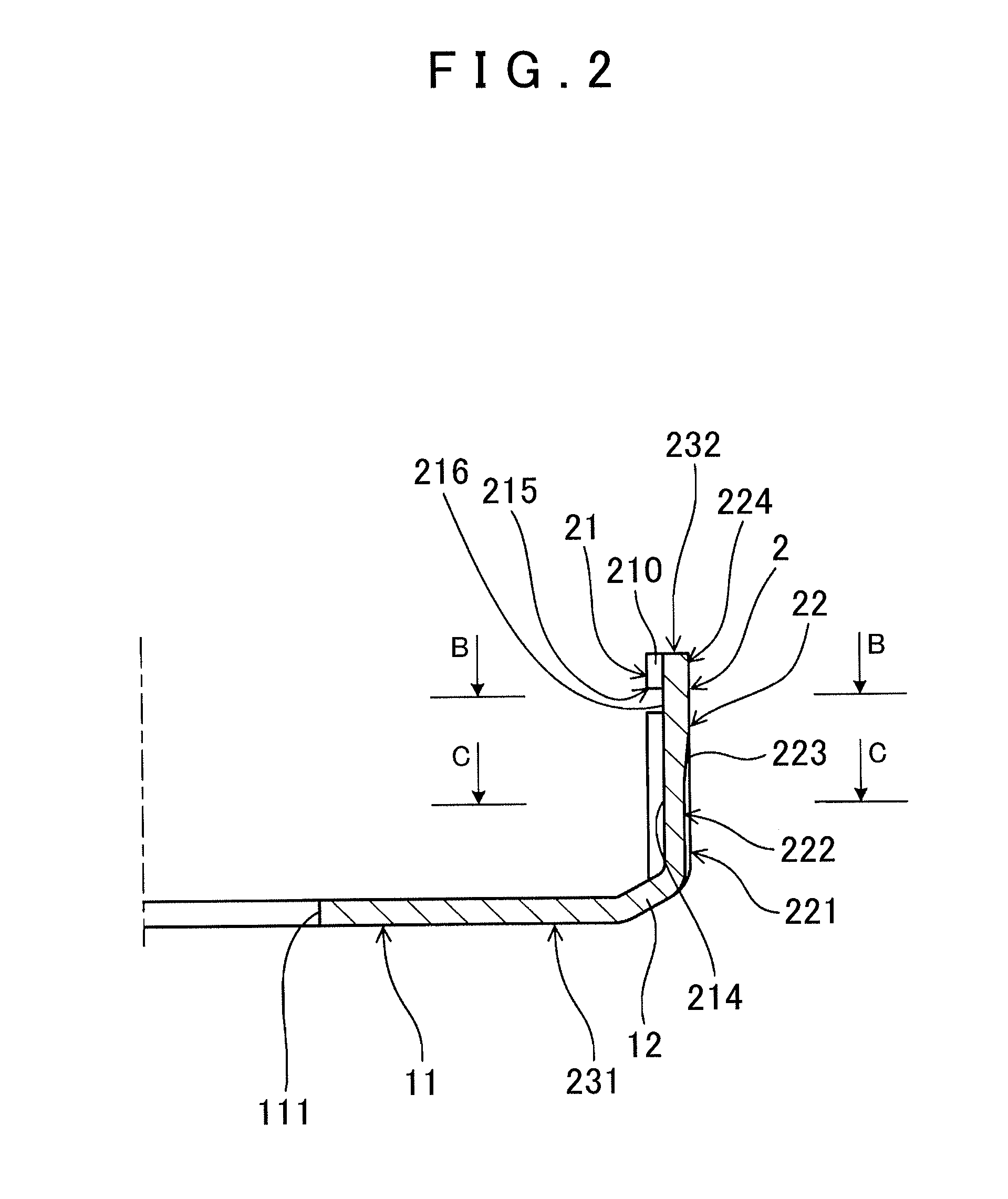 Cup-shaped member including inner peripheral corrugated portion and manufacturing method and manufacturing apparatus for the same