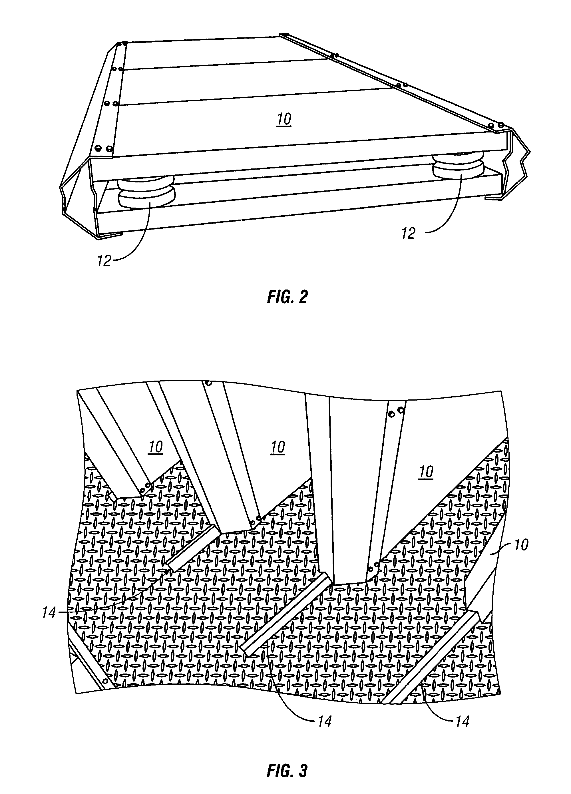 Movable baffle columns for use with air handling units