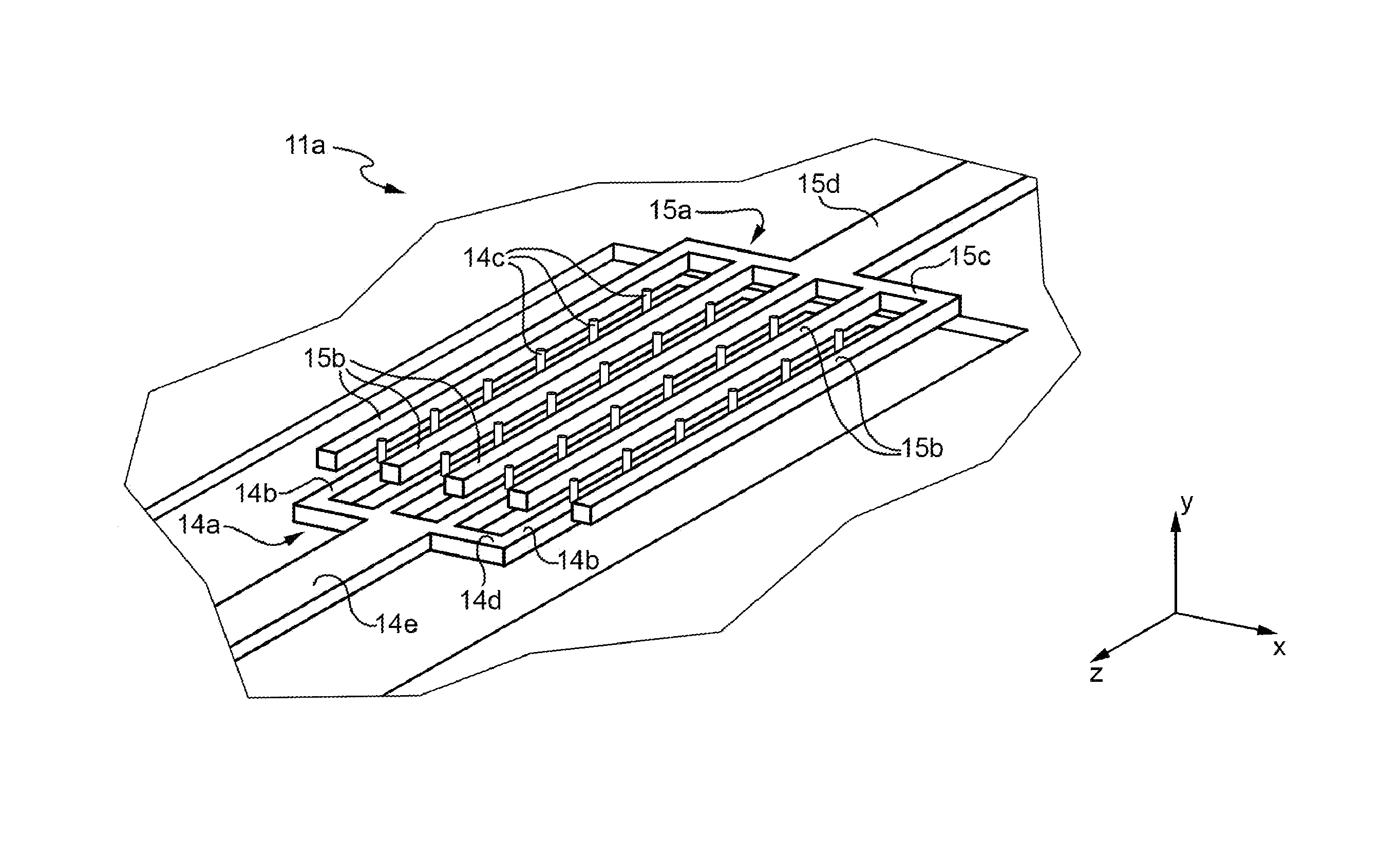 Electron-emitting cold cathode device