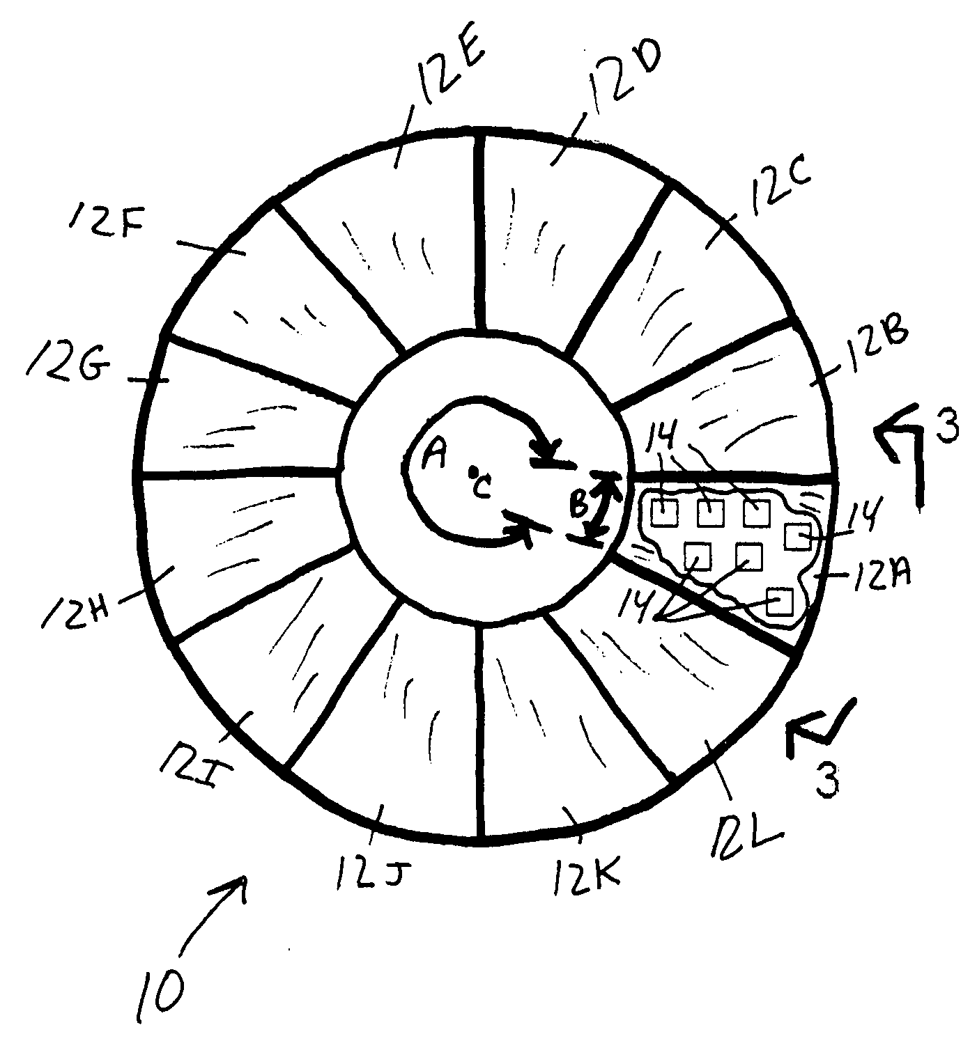 Rotary adsorbers for continuous bulk separations