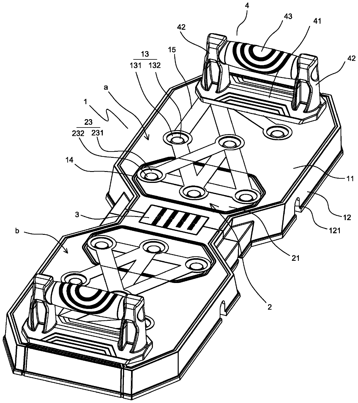 Push-up device capable of exercising abdomen