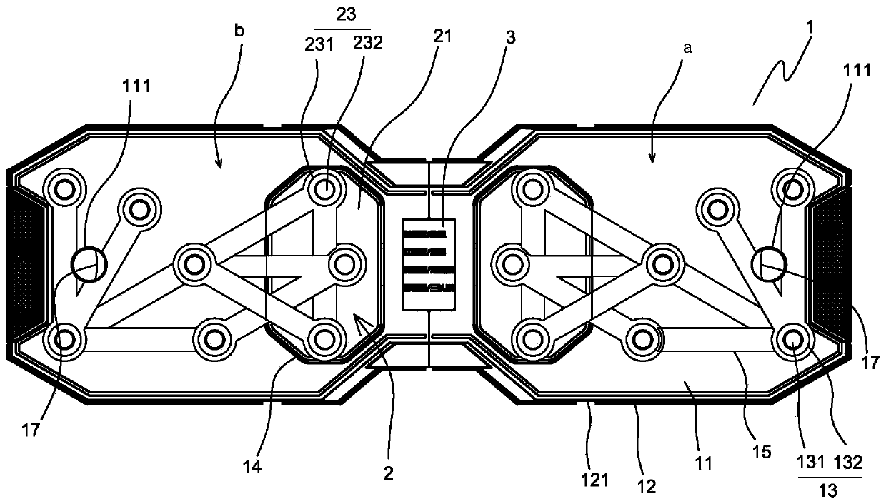 Push-up device capable of exercising abdomen