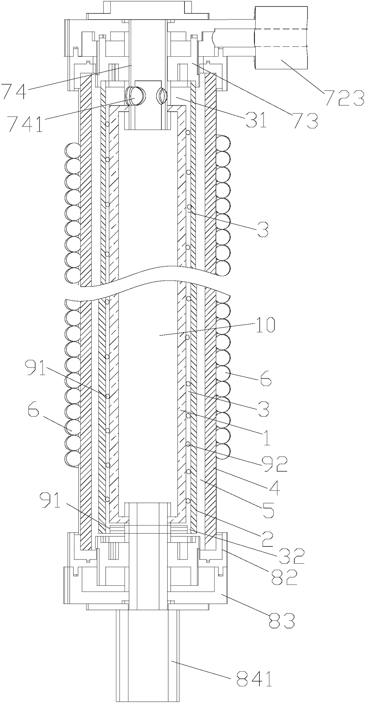 Efficient and reliable induction heating device