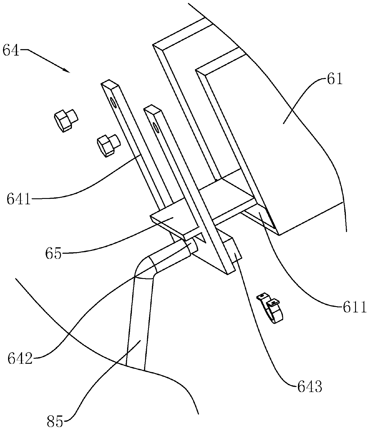 Assembly type frame beam slope protection construction method