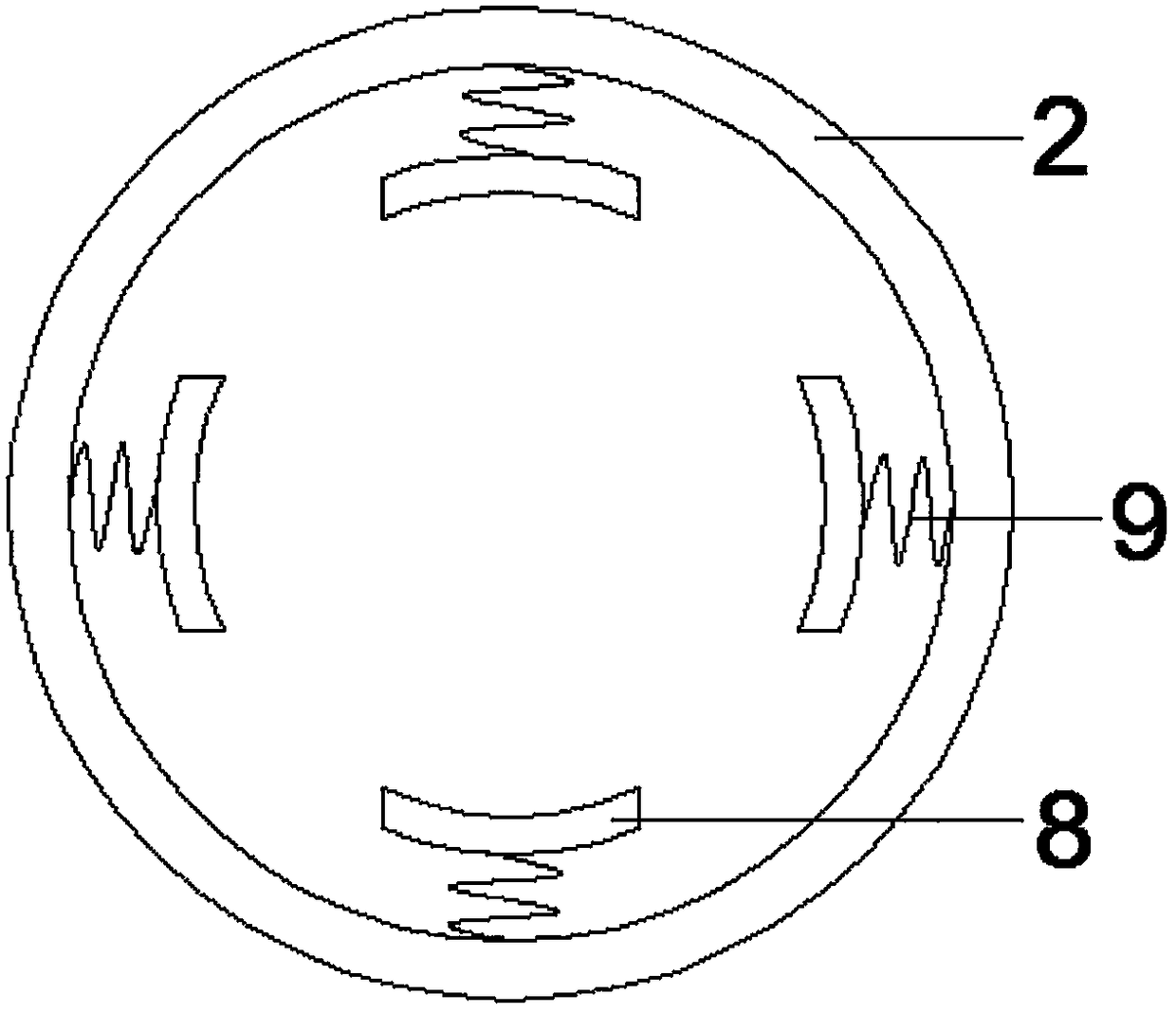 Agricultural liftable fruit picking device