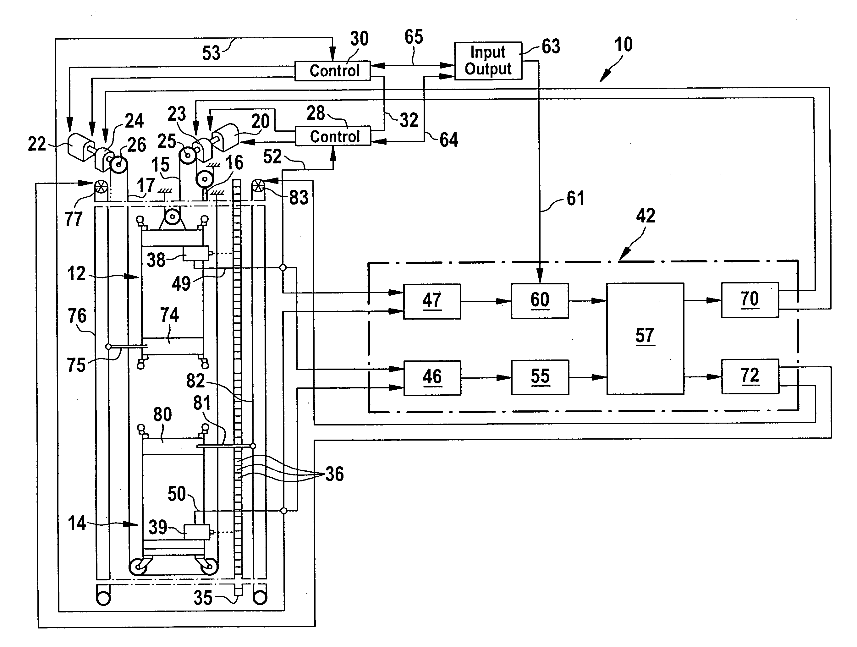 Elevator installation