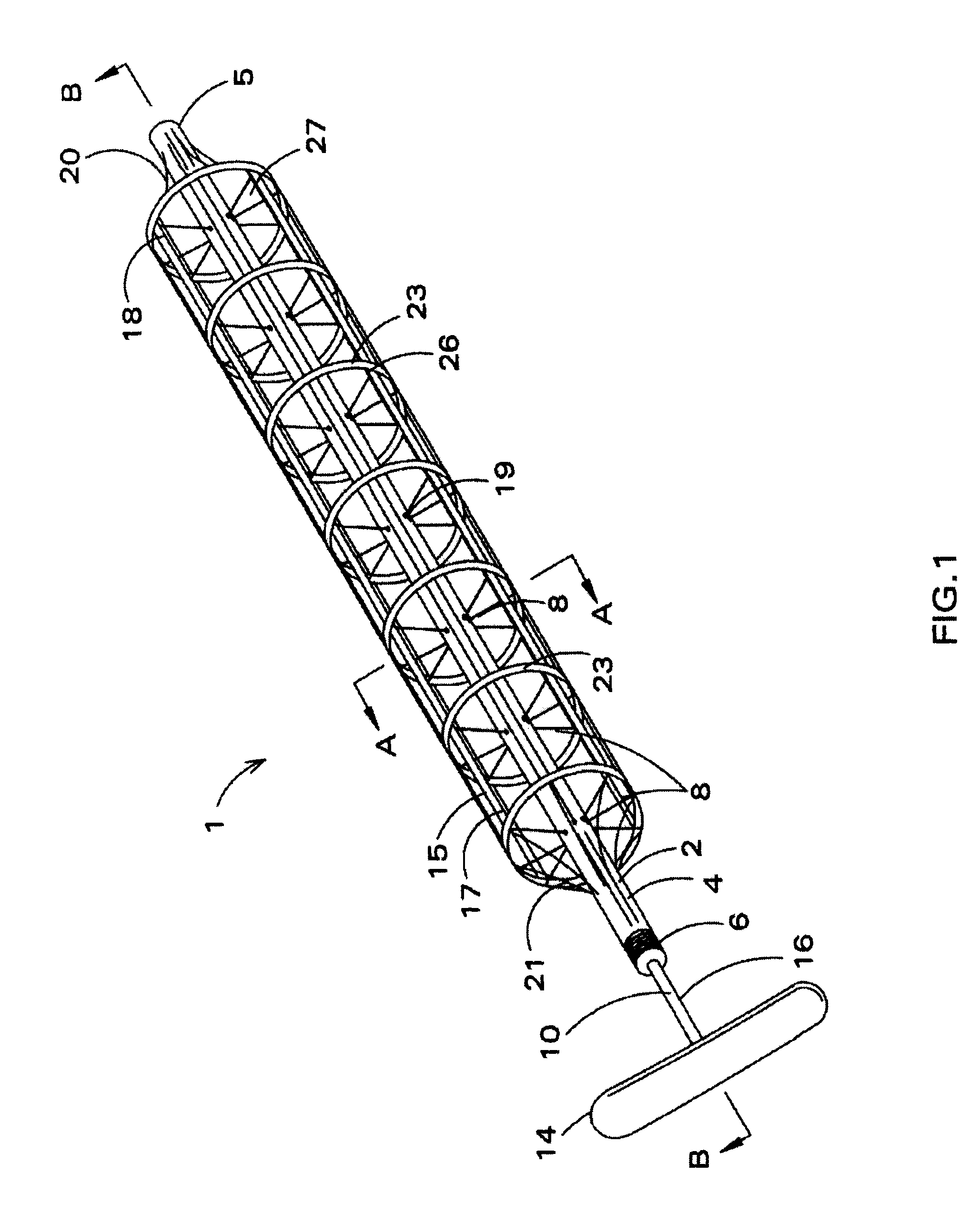 Mechanically deployable upper airway stent