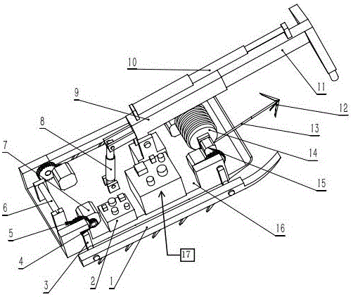 Cable erection traction robot