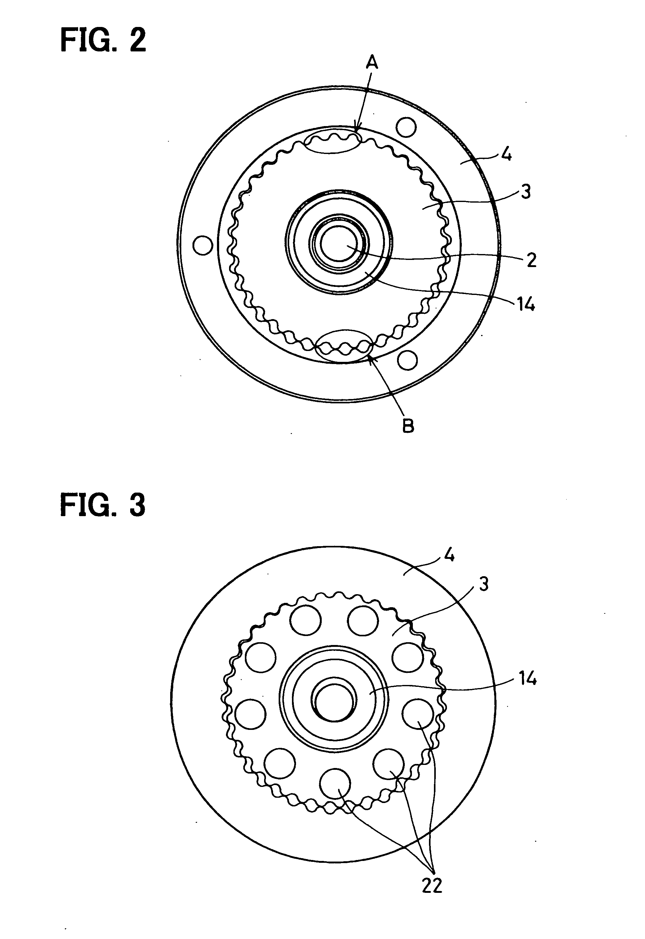 Internal planetary gear mechanism