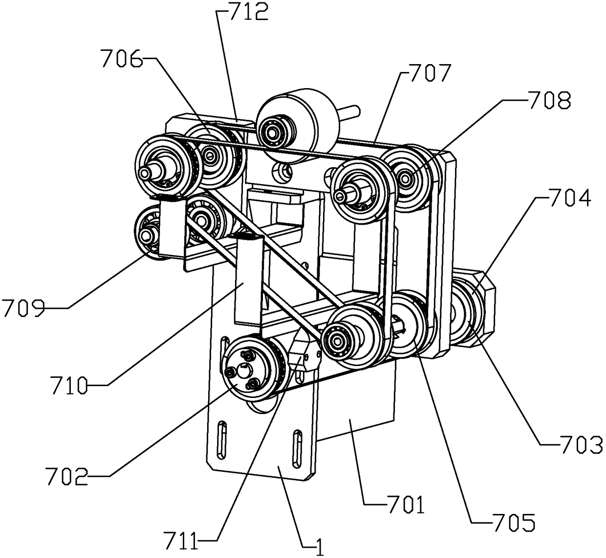 An automated motor assembly line