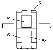 A fast and controllable exhaust gas treatment device