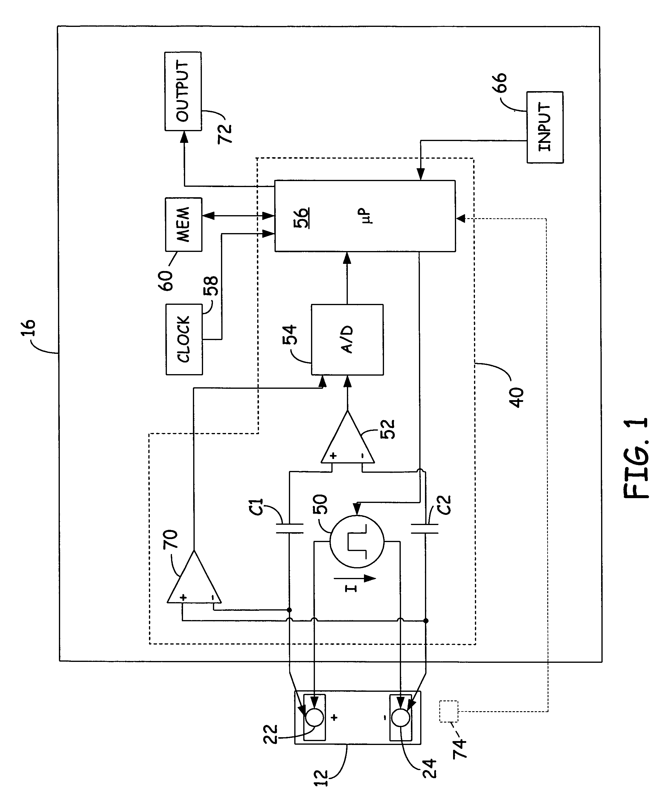 Wireless battery tester with information encryption means