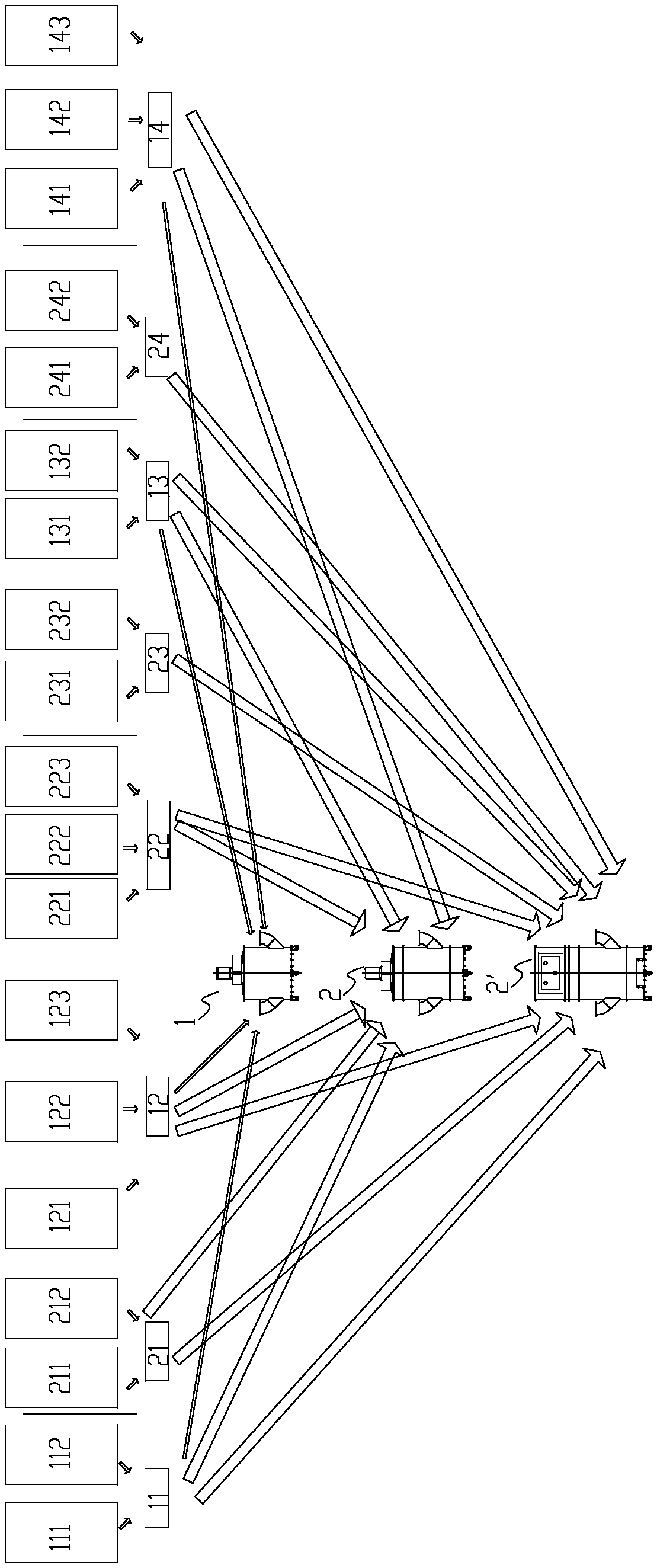 Module-assembly welding fume dust remover