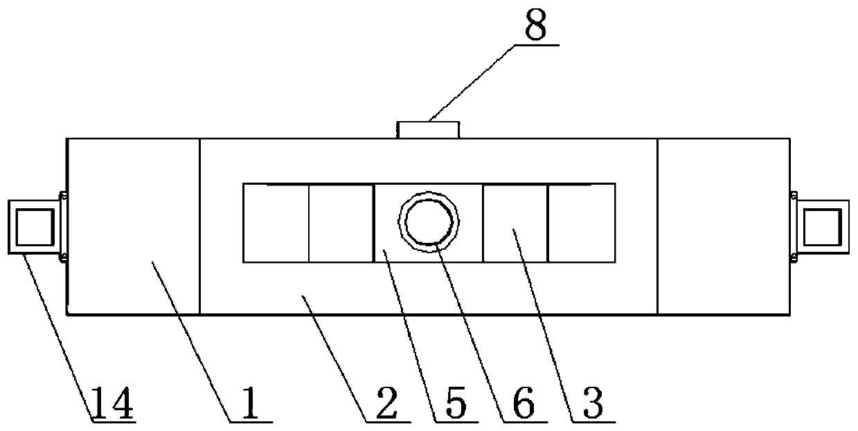 Precise positioning device for horseshoe head bloodletting