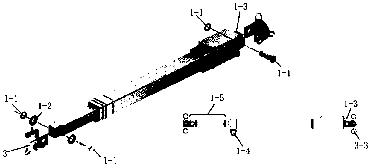 30-rod spherical tension whole movable structure