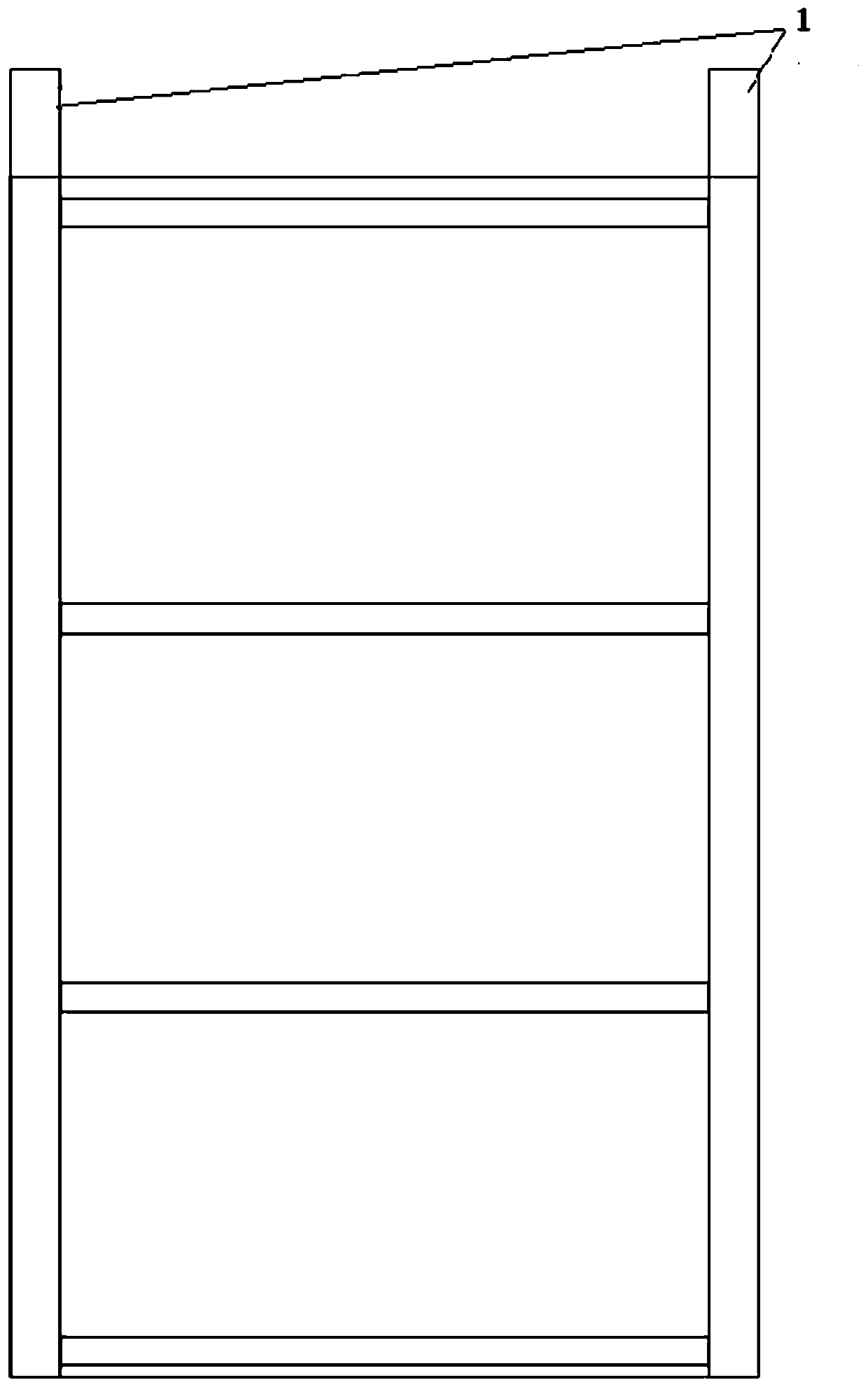 Frame-type curtain wall rapid assembly construction method and system based on BIM