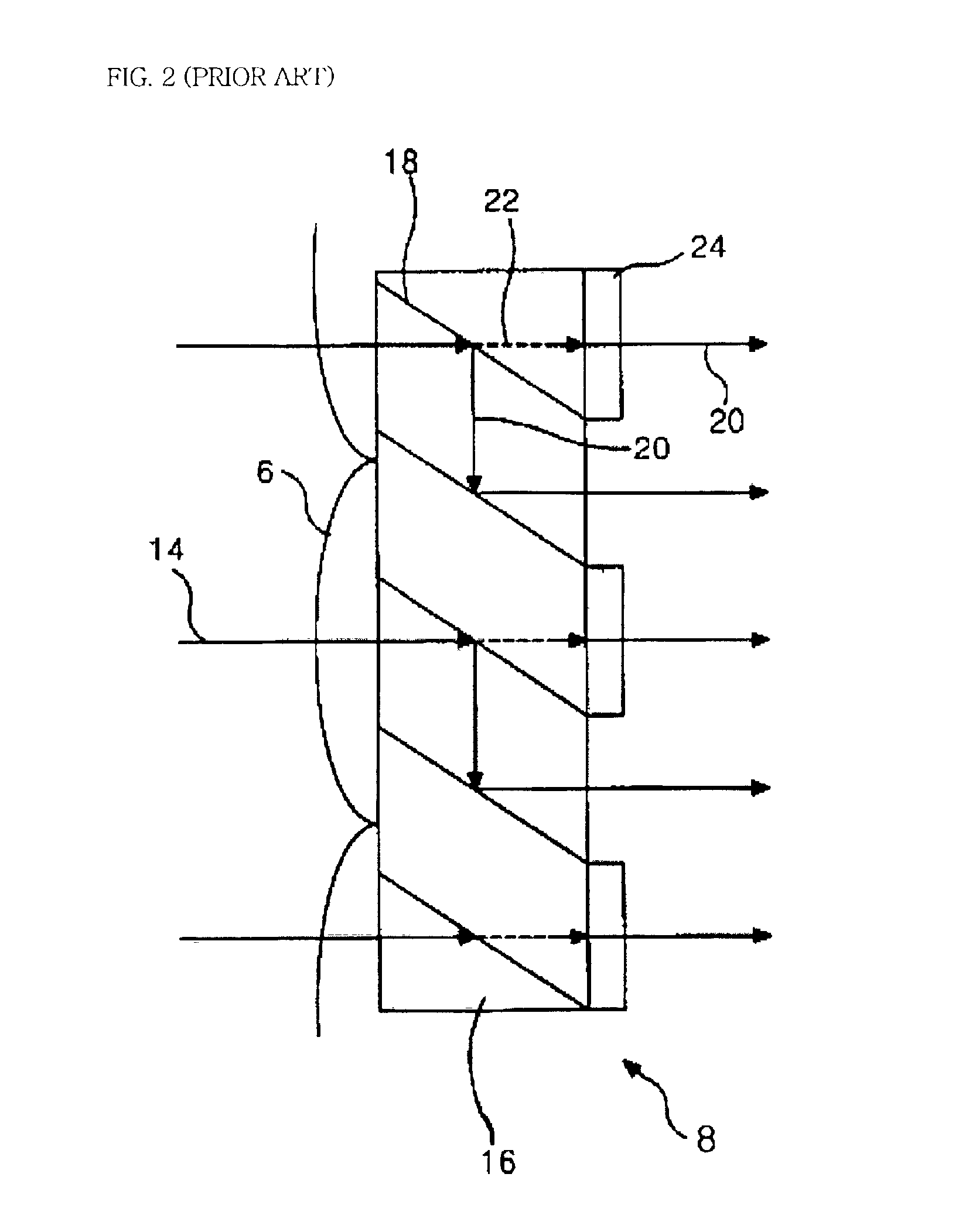 Optical illumination system of projector using optical device for homogenizing luminous energy and polarized light